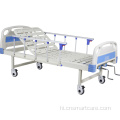 चिकित्सा उपकरण धातु मैनुअल 2 क्रैंक अस्पताल बिस्तर